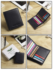 Notebook Wallet for Men Classic RFID Genuine Leather - HW 2204
