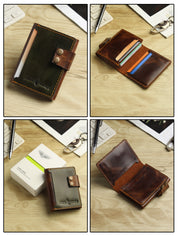 Legacy Notebook Wallet Genuine Leather –  Vertical style Card Holder