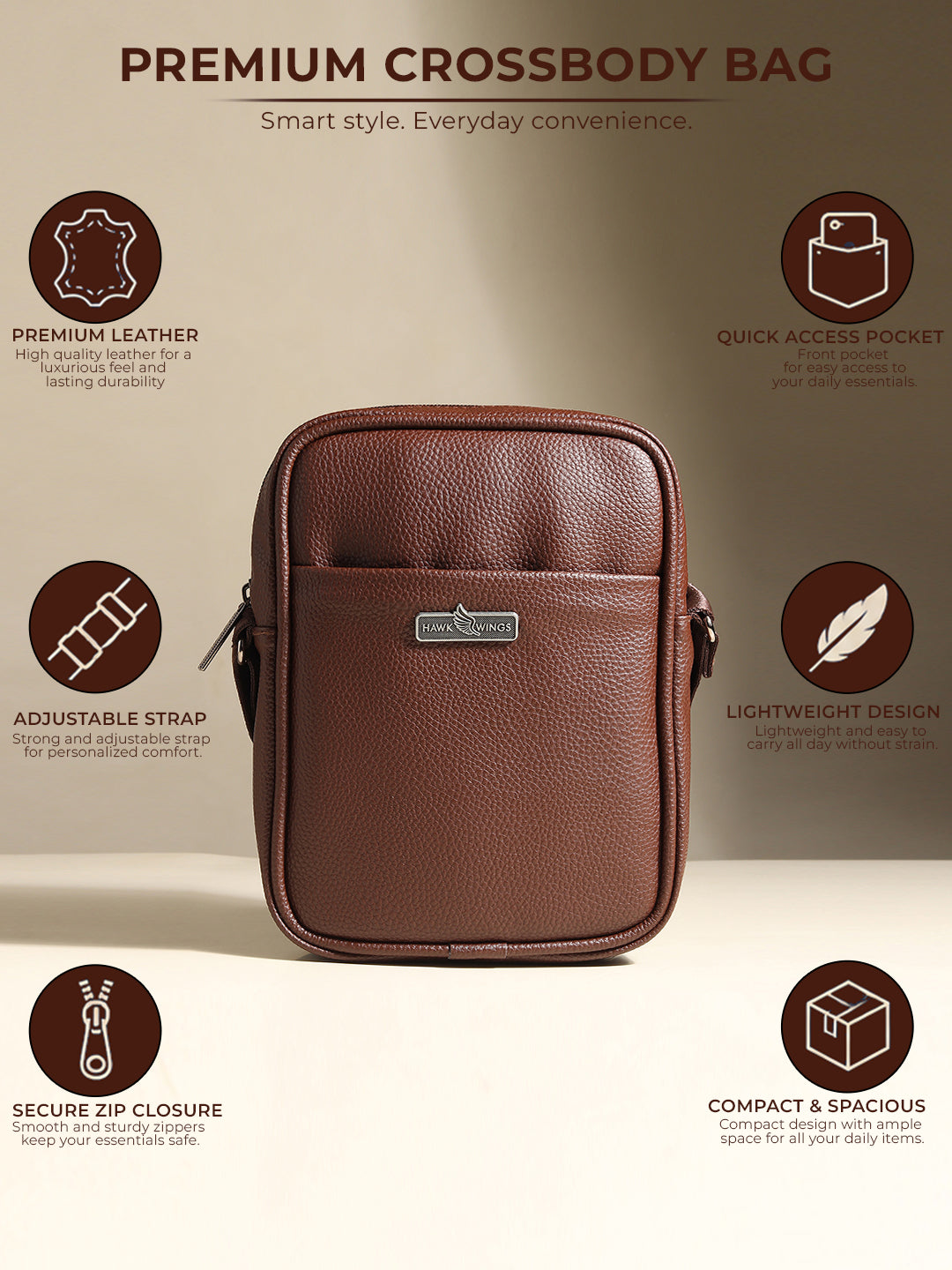 NOIR – Premium Sling Bag