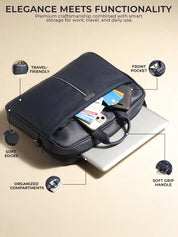 Monaco Blue – Executive Laptop Bag