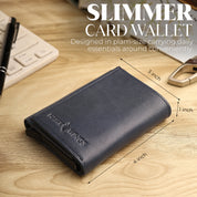 SmartFold Wallet – Leather RFID  Card Holder