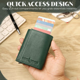 SmartFold Wallet – Leather RFID  Card Holder