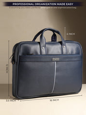 Monaco Blue – Executive Laptop Bag
