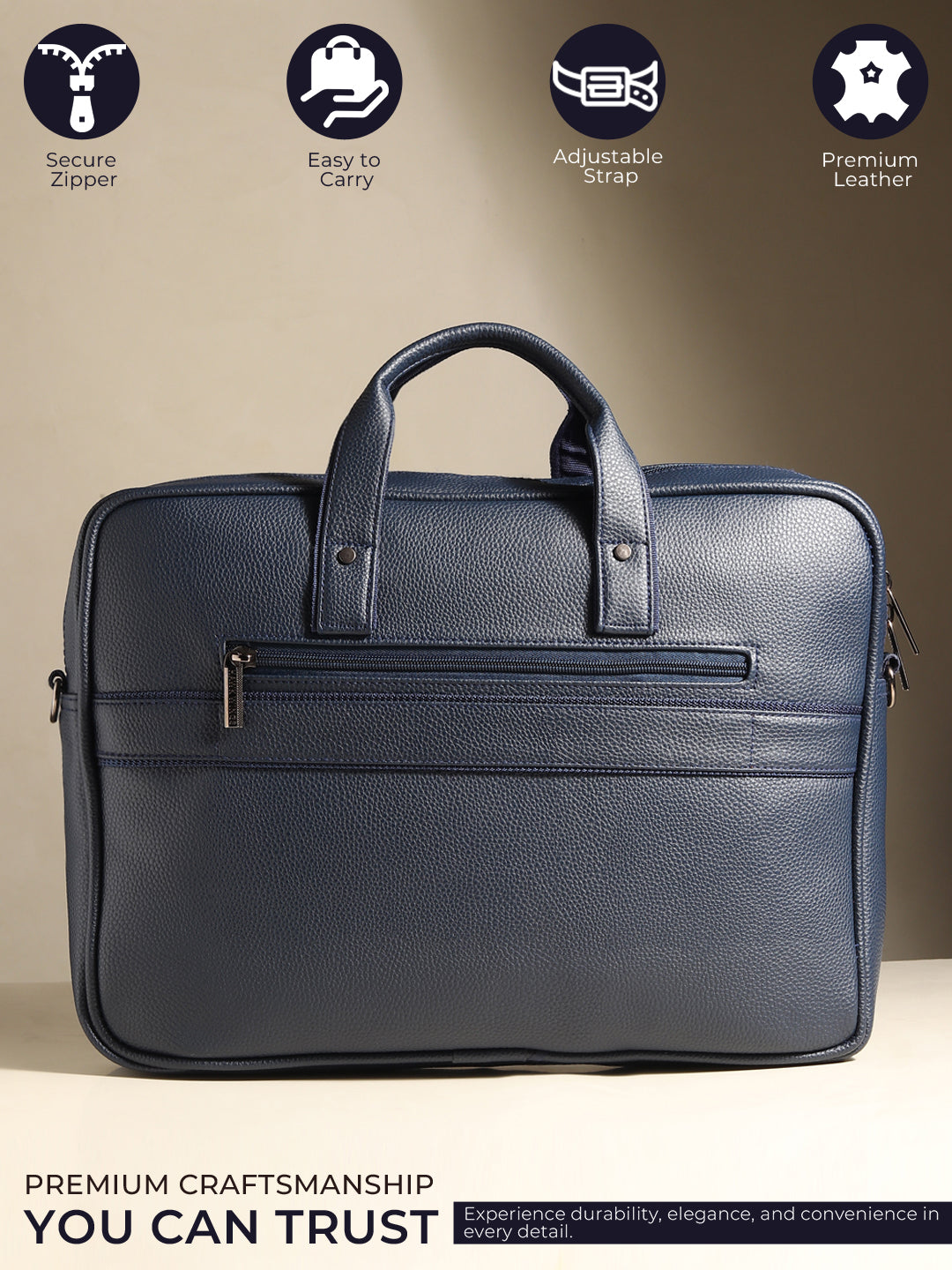 Monaco Blue – Executive Laptop Bag