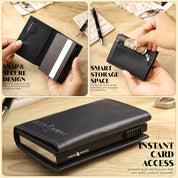 SmartFold Pro Wallet – Leather RFID  Card Holder
