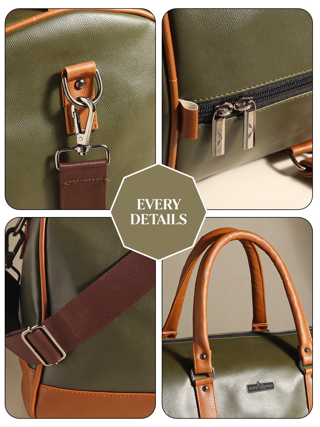Geneva – Luxury Weekender Duffle Bag
