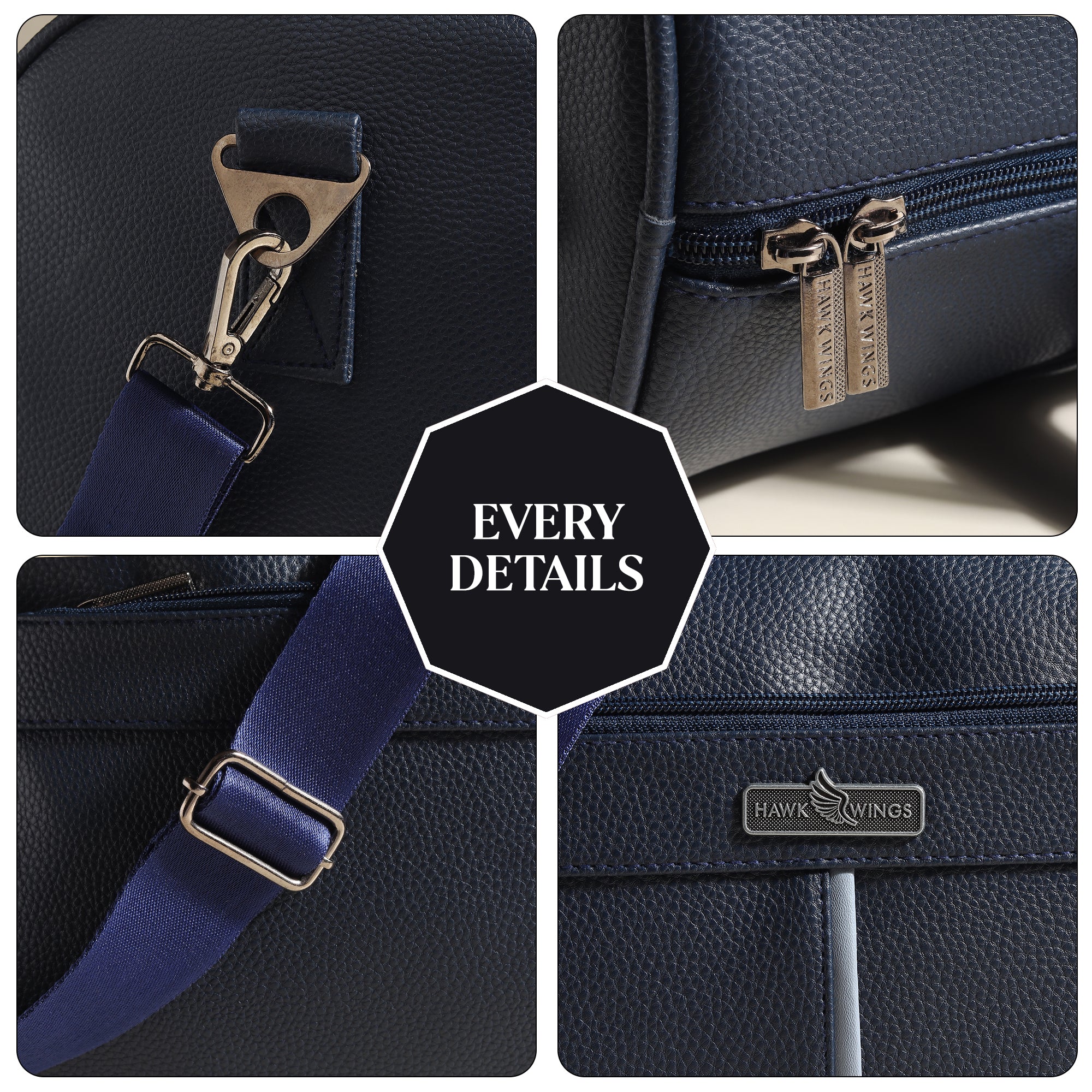 Monaco Blue – Premium Travel Duffle Bag