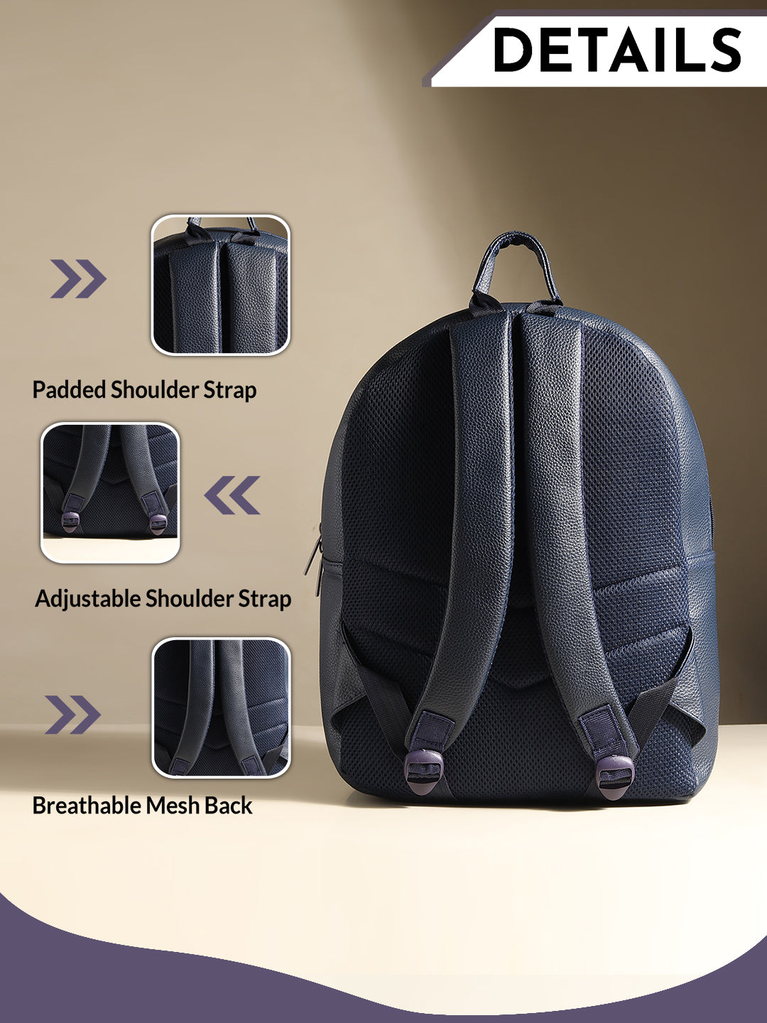 Monaco Blue Backpack