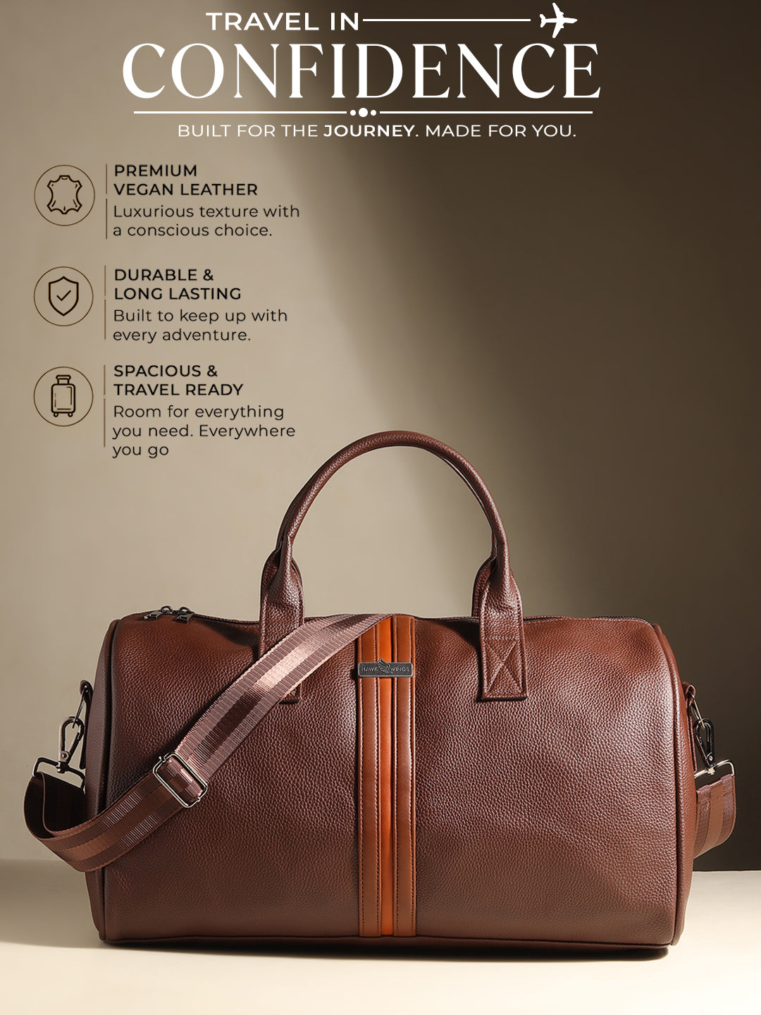 ELITE Duffle Bag– Luxury Travel & Weekend Bag