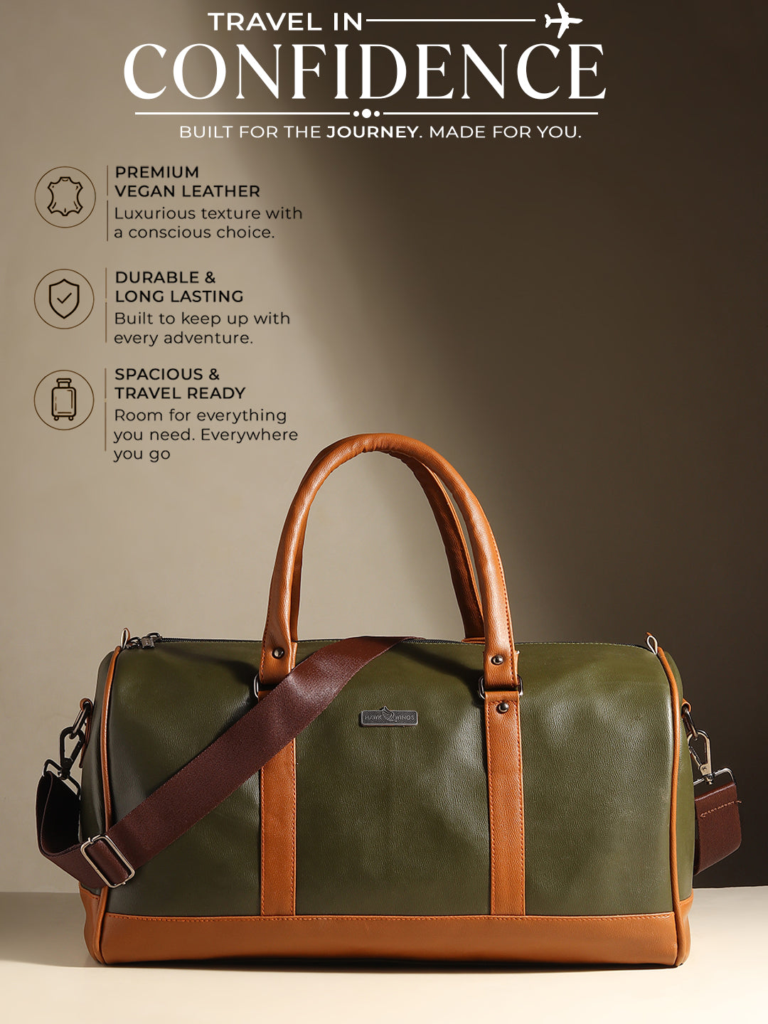Geneva – Luxury Weekender Duffle Bag