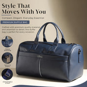 Monaco Blue – Premium Travel Duffle Bag