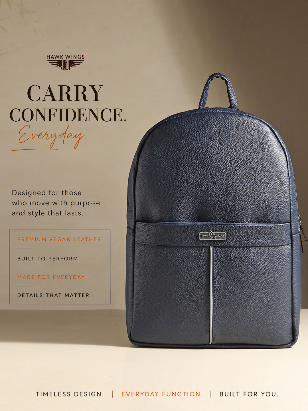 Monaco Blue Backpack