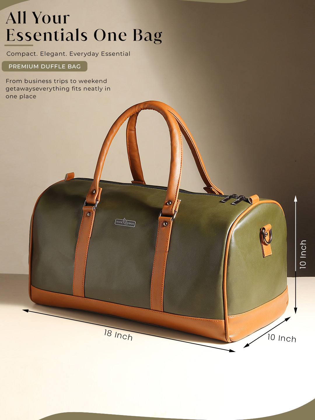 Geneva – Luxury Weekender Duffle Bag
