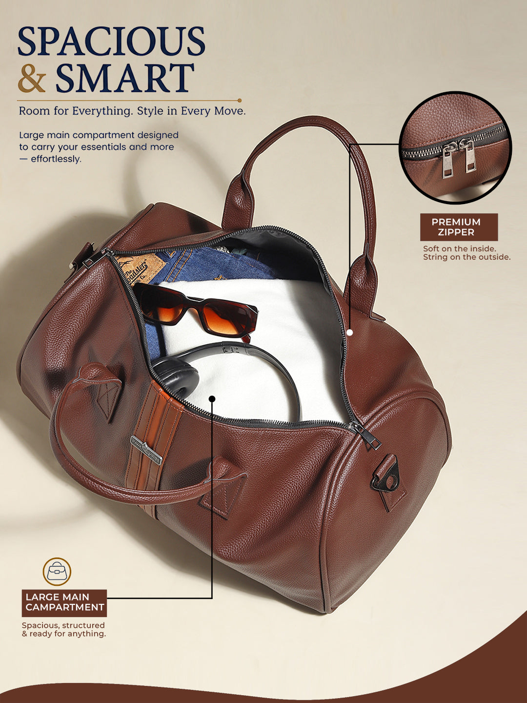 ELITE Duffle Bag– Luxury Travel & Weekend Bag