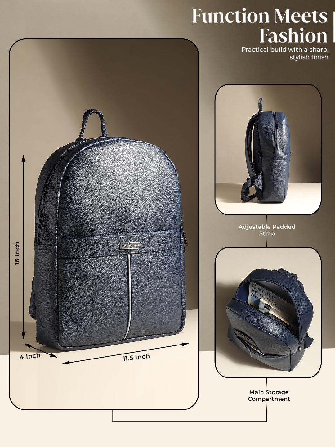 Monaco Blue Backpack