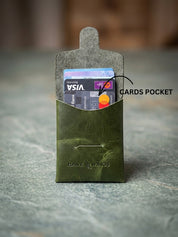 Urban mini Card Holder - genuine leather