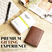 SmartFold Pro Wallet – Leather RFID  Card Holder
