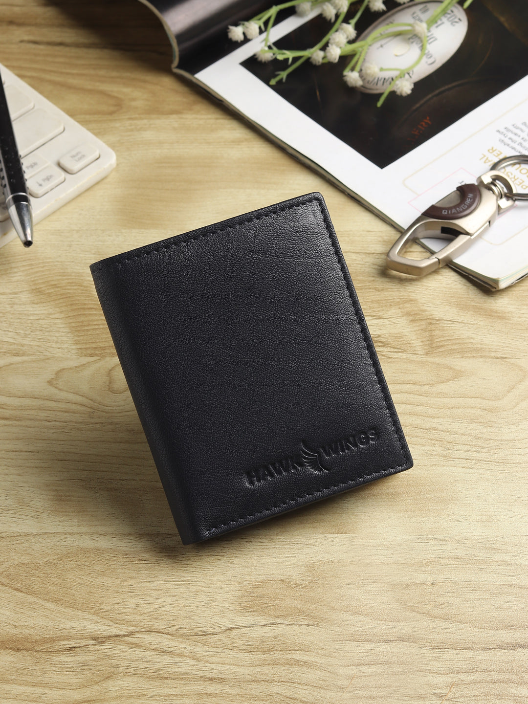 Notebook Wallet for Men Classic RFID Genuine Leather - HW 2204