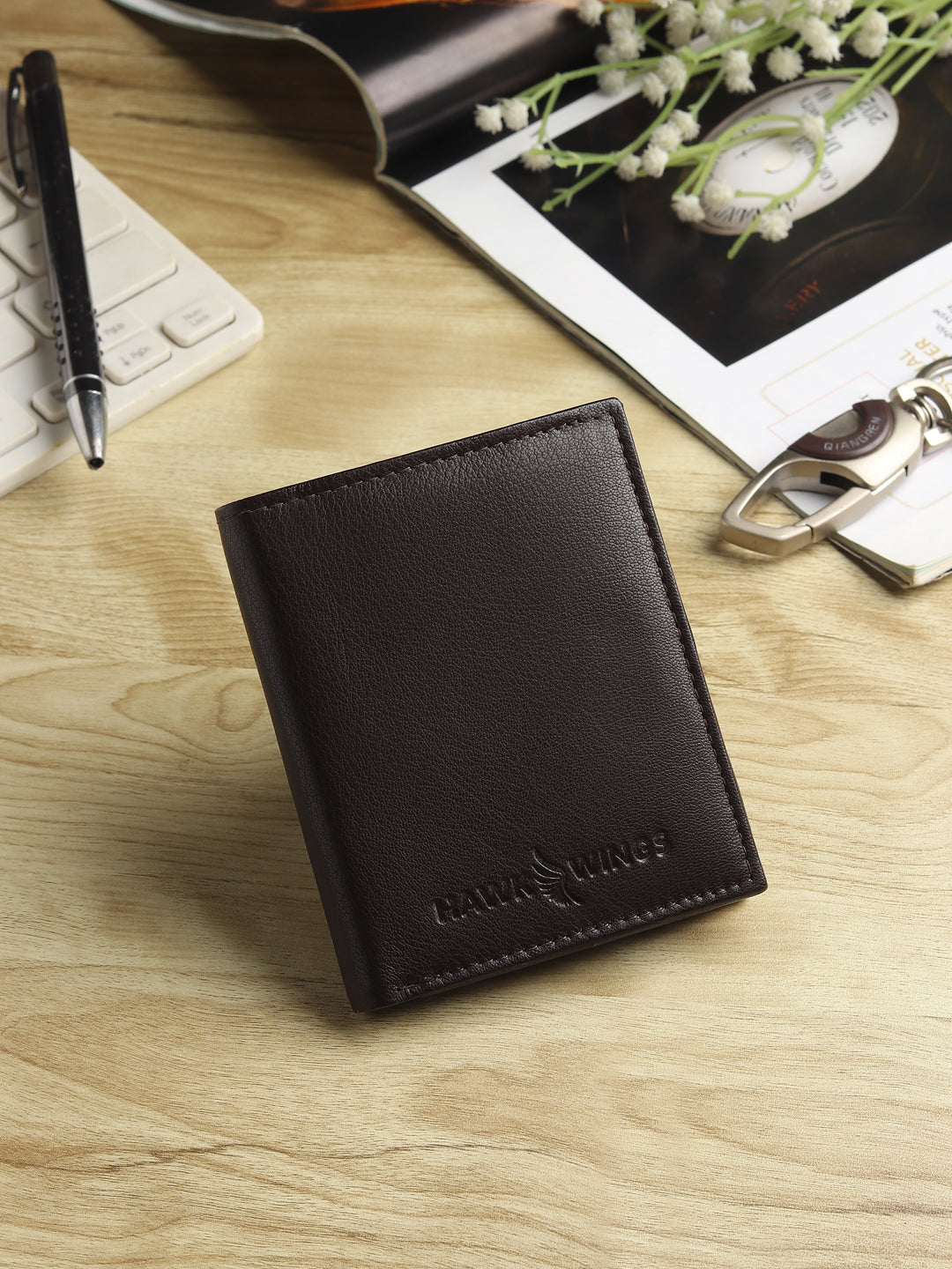 Notebook Wallet for Men Classic RFID Genuine Leather - HW 2204