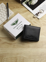 Bifold Wallet for Men Classic RFID Genuine Leather - HW 2207