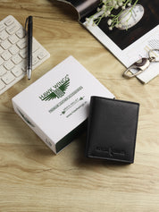 Notebook Wallet for Men Classic RFID Genuine Leather - HW 2204