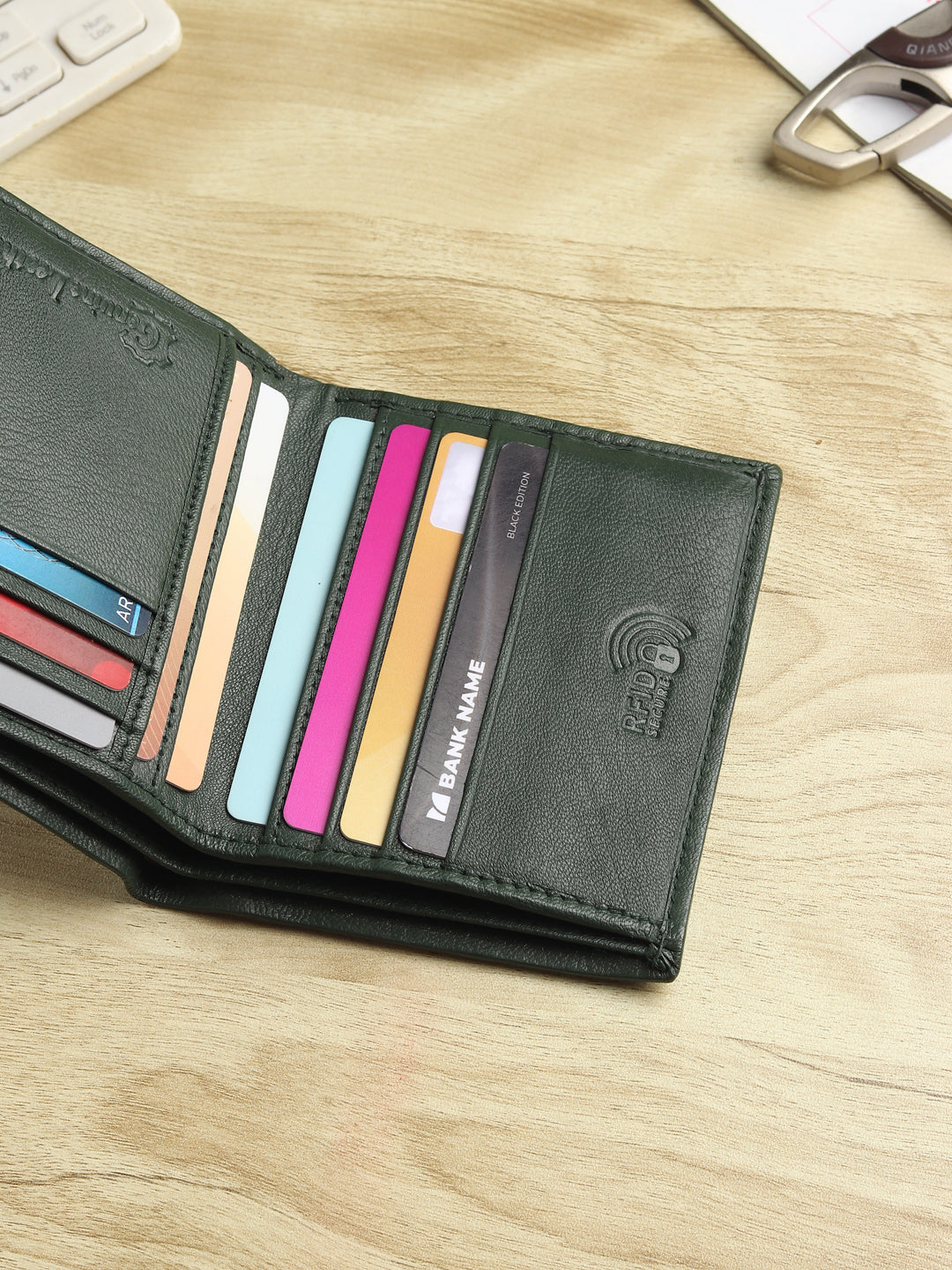Notebook Wallet for Men Classic RFID Genuine Leather - HW 2204