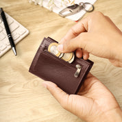 SmartFold Pro Wallet – Leather RFID  Card Holder