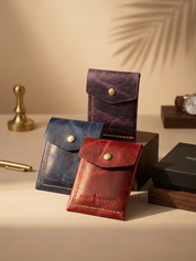 Smart Flip Leather Wallet - PACK OF 3