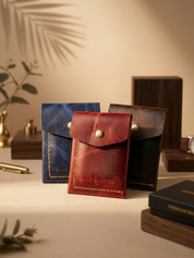 Smart Flip Leather Wallet - PACK OF 3