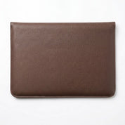 Premium Leatherite Laptop Sleeve – Slim Protective Case with Magnetic Closure (Brown)