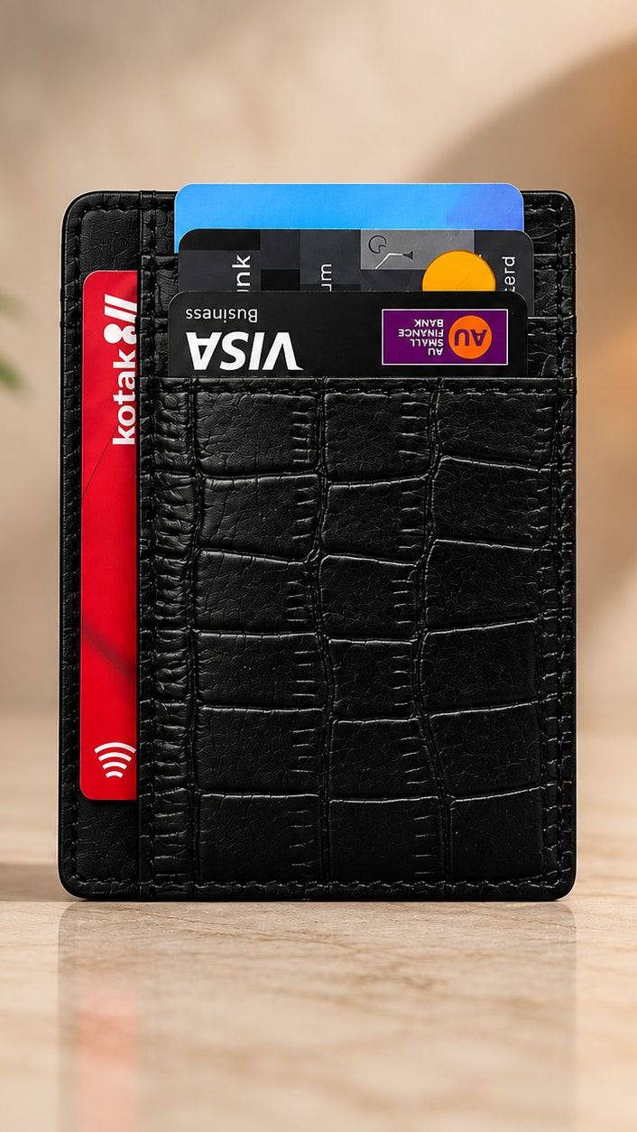 Titan Croc – RFID Card Holder Wallet