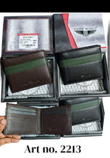 Wallet for Men Classic RFID Genuine Leather Bifold- HW 2213