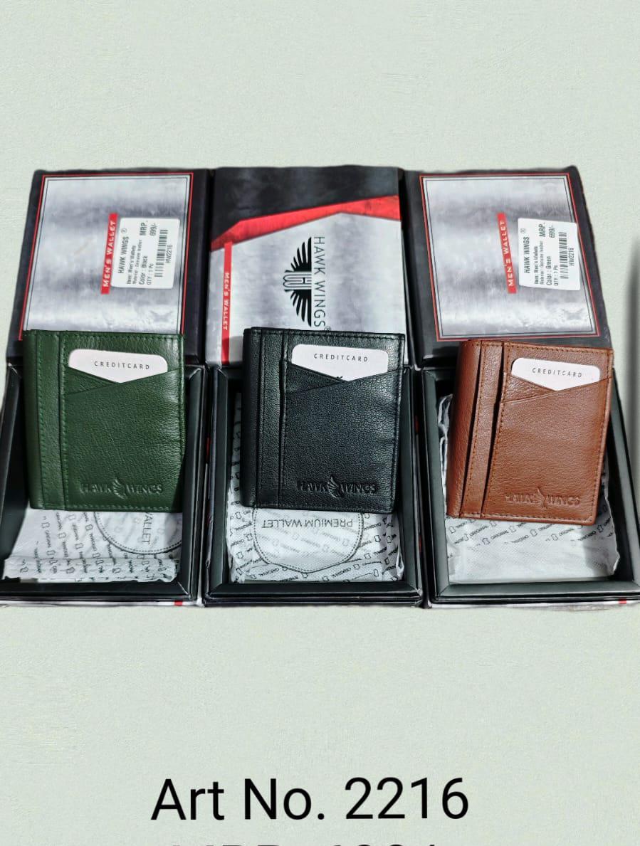 Men's Compact RFID Card Wallet