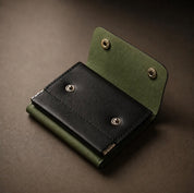 CoinClip Men’s Minimalist Leather Wallet