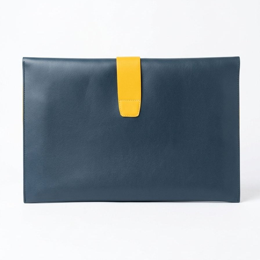 Multi-Function Leatherite Laptop Sleeve Organizer – Portable Tech Case with Storage Pockets