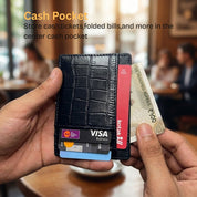 Titan Croc – RFID Card Holder Wallet