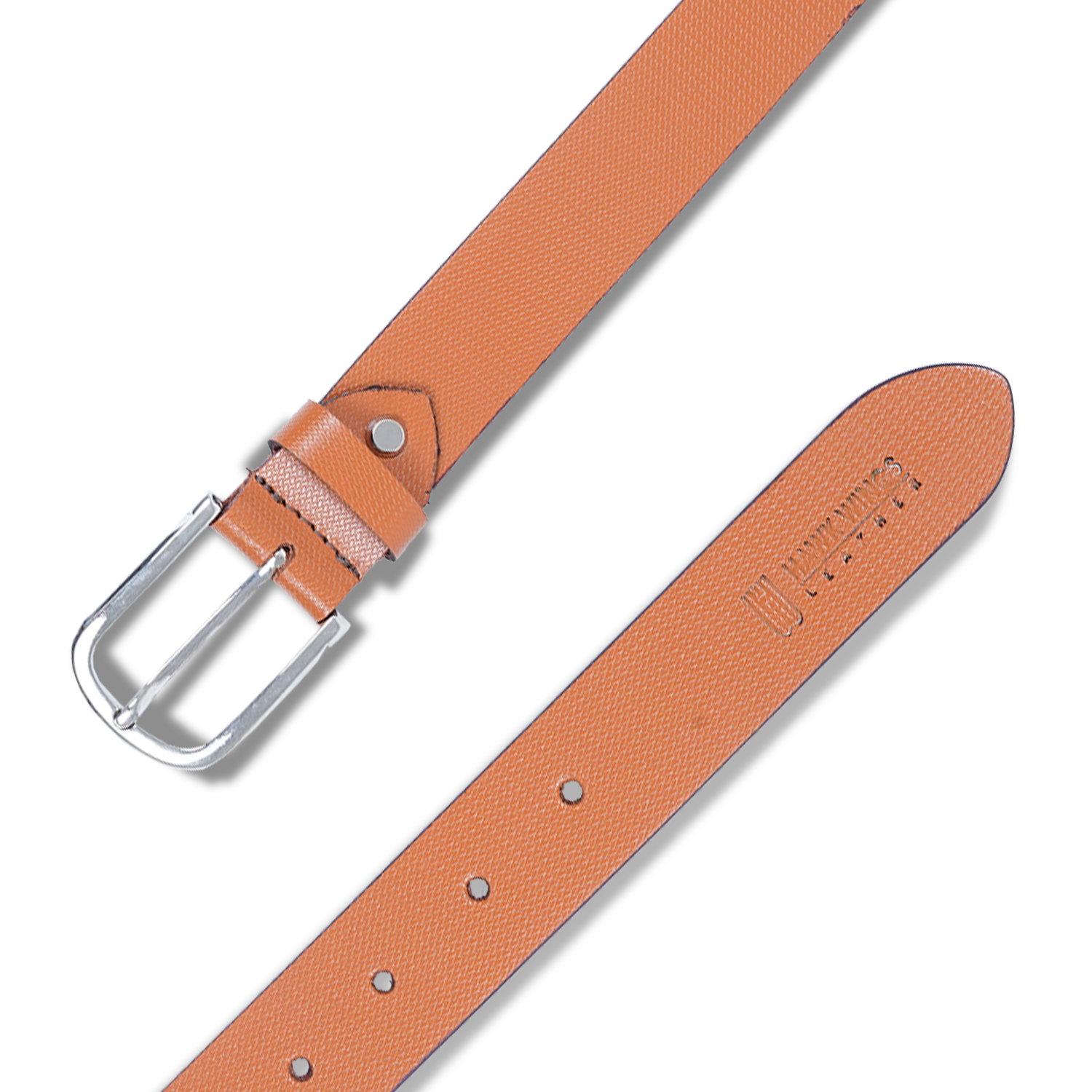  Genuine Leather Belt For Men's| Tan| Formal Belt-asset-281