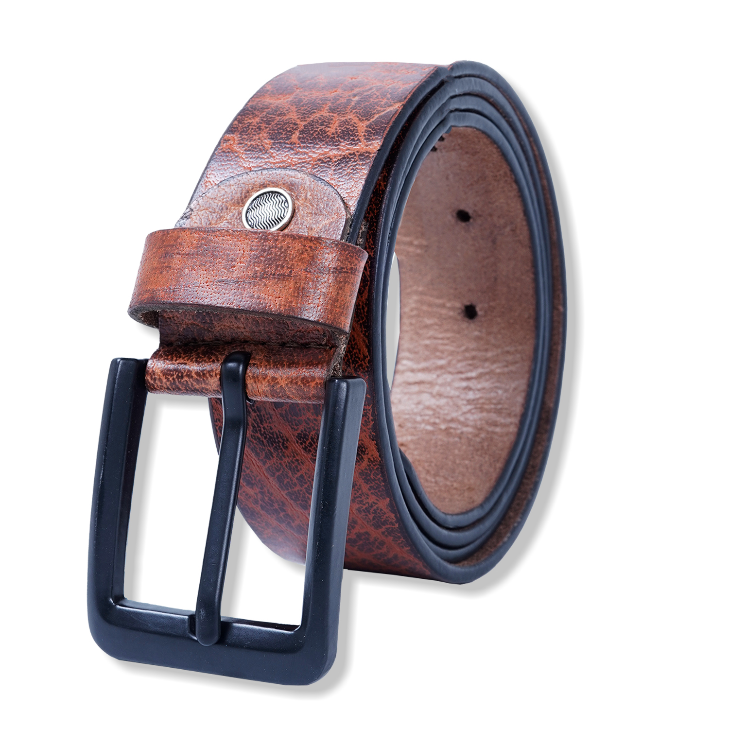 Genuine Leather Belt for Men |Tan| Casual Belt |-asset-256
