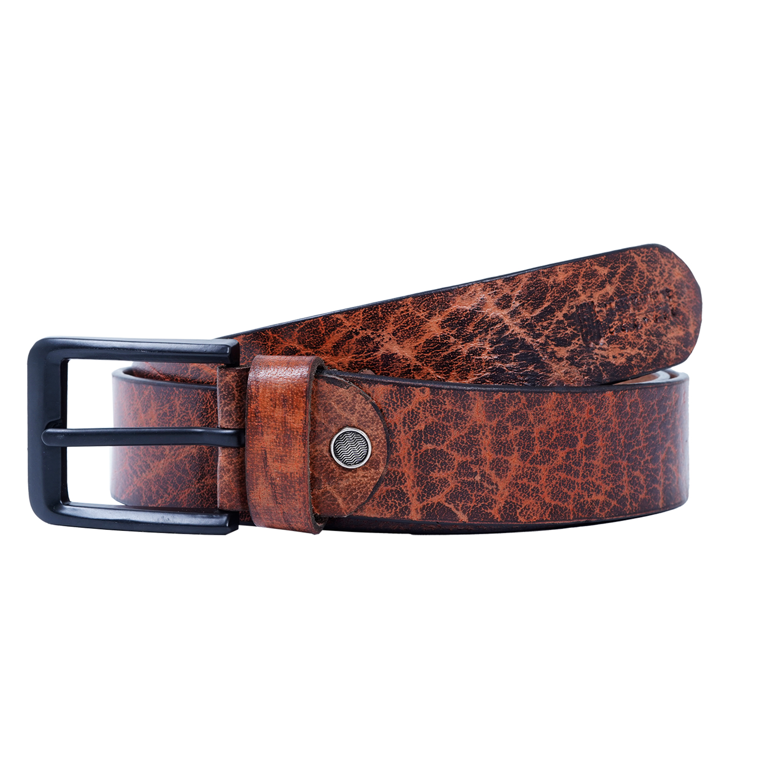 Genuine Leather Belt for Men |Tan| Casual Belt |-asset-255