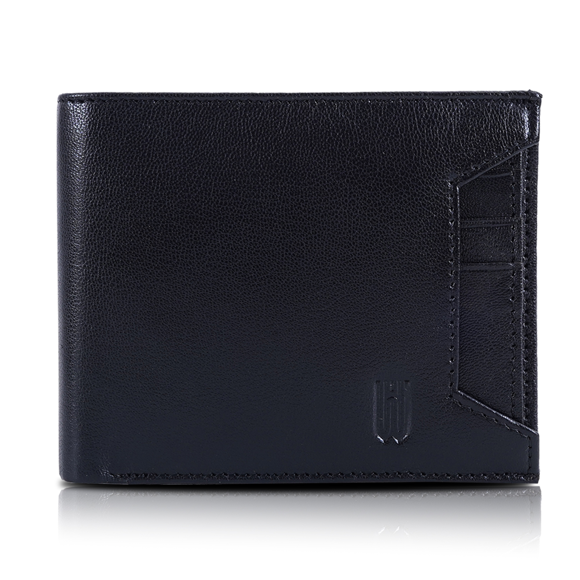 Leather Belt Wallet Combo For Men Black-asset-681