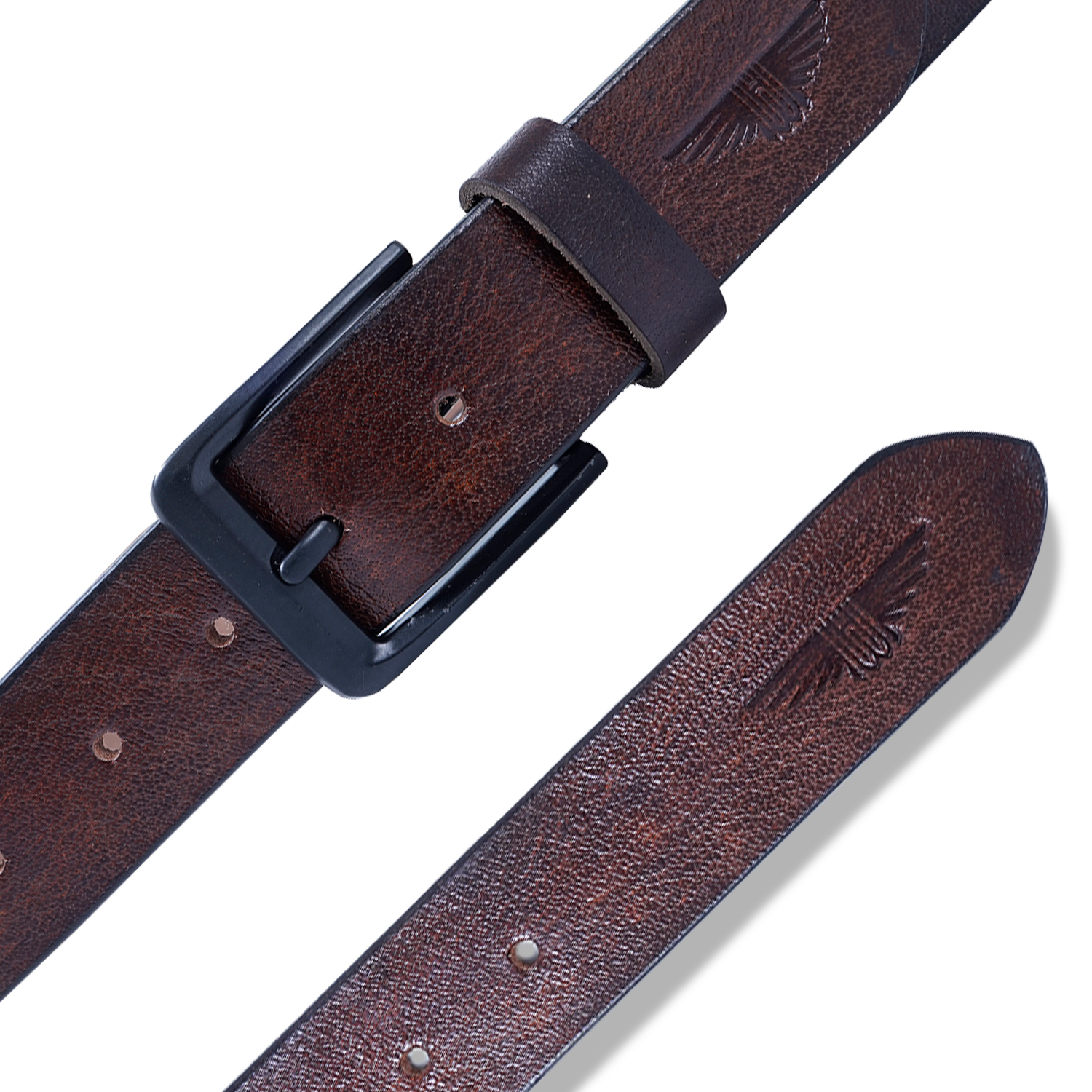 Genuine Leather Belt for Men | Casual Belt | Brown -asset-260