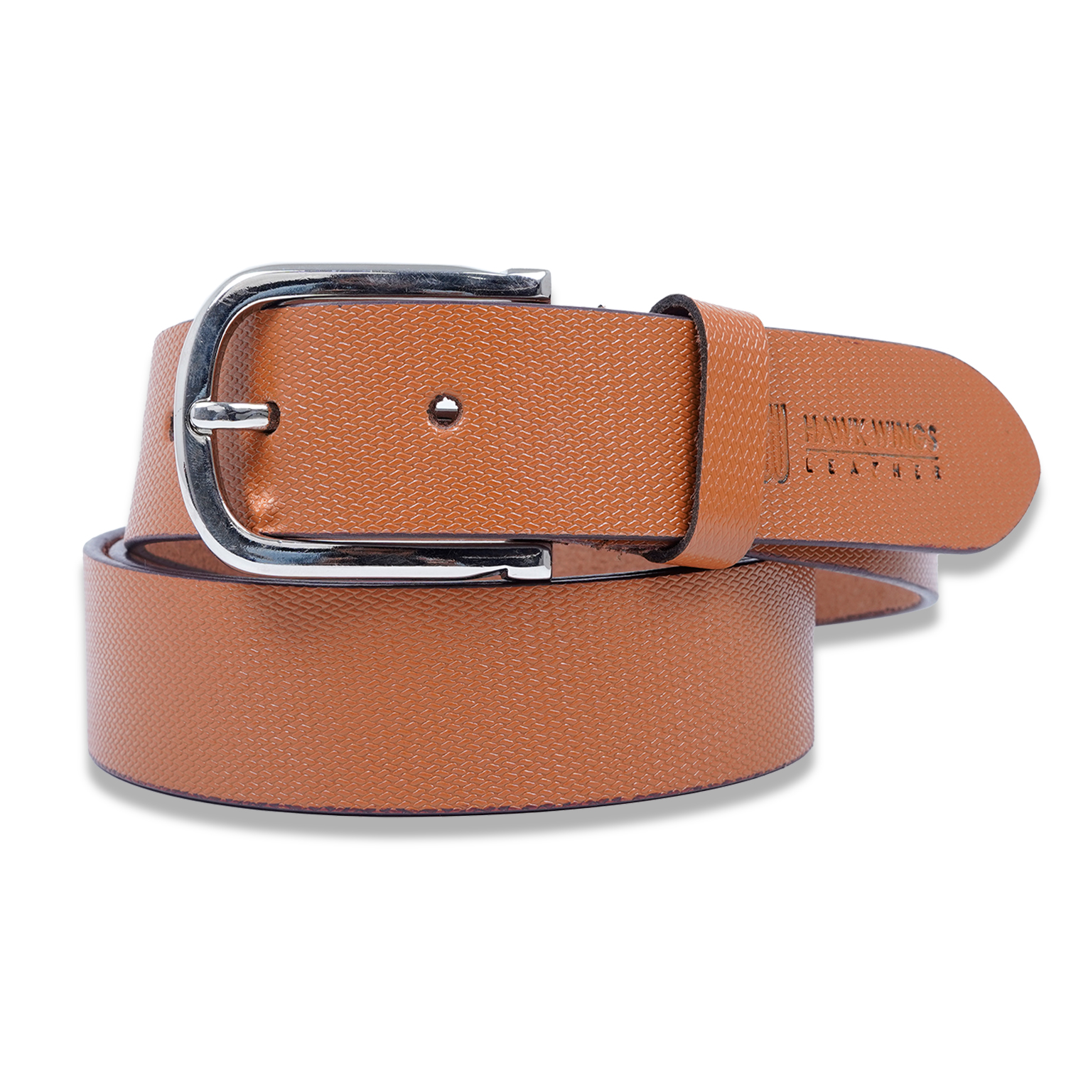 Leather Belt Wallet Combo For Men (Tan-Black)-asset-710