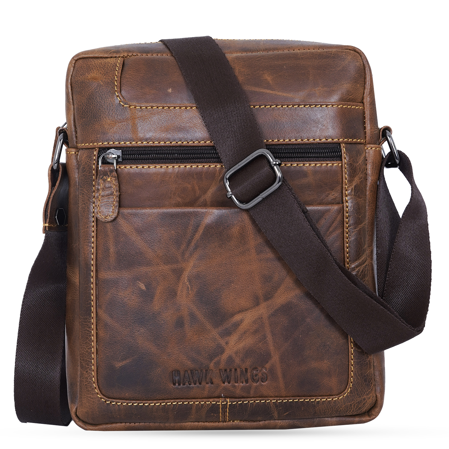 Genuine Leather Messenger/Crossbody/Sling Bag-asset-131