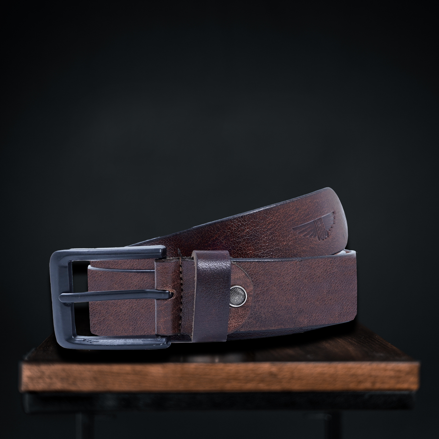Genuine Leather Belt for Men | Casual Belt | Brown -asset-263
