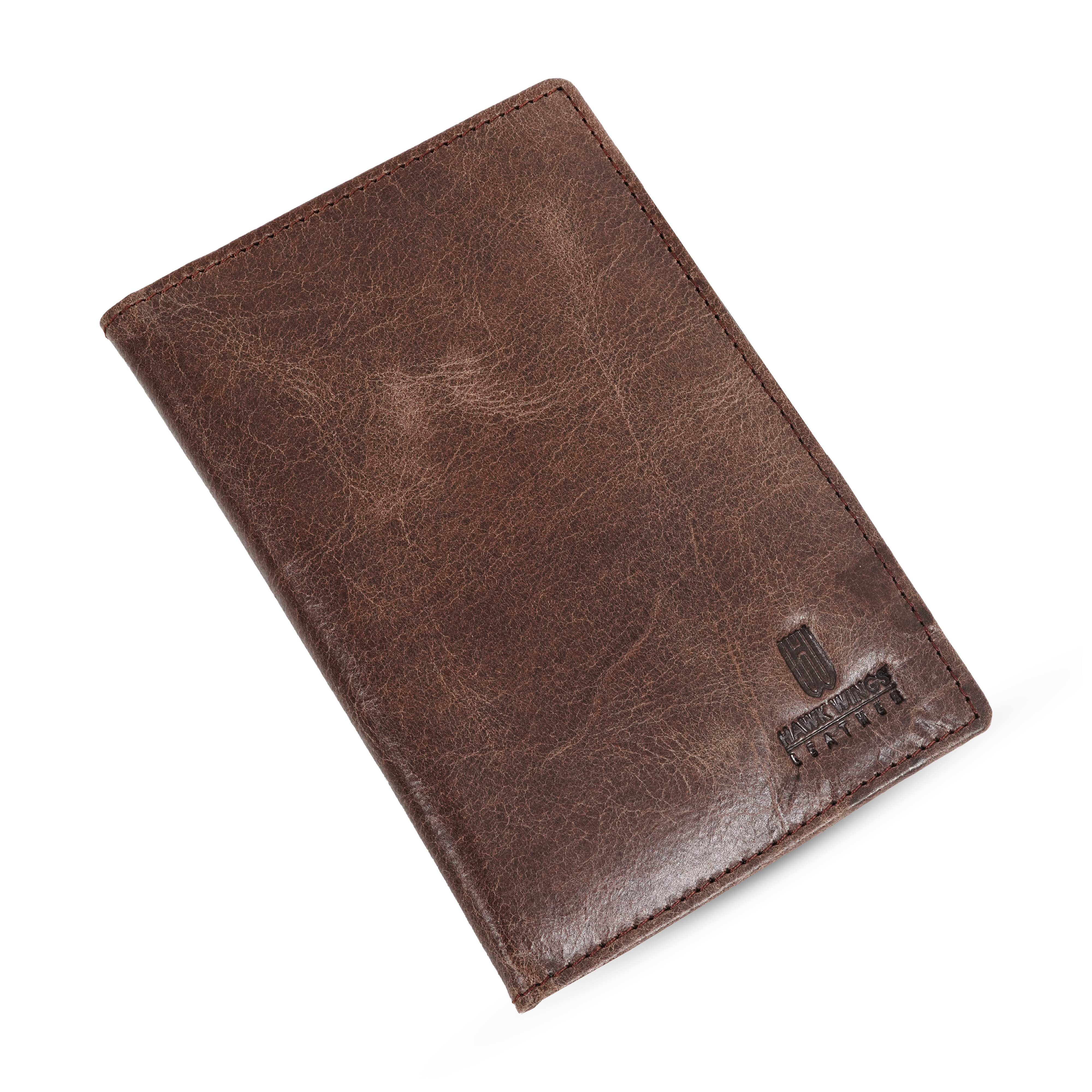Genuine Leather  Card Holder||Travel Passport Holder||Travel Document Holder||Passport Cover For Men&Women ( BROWN)-asset-601