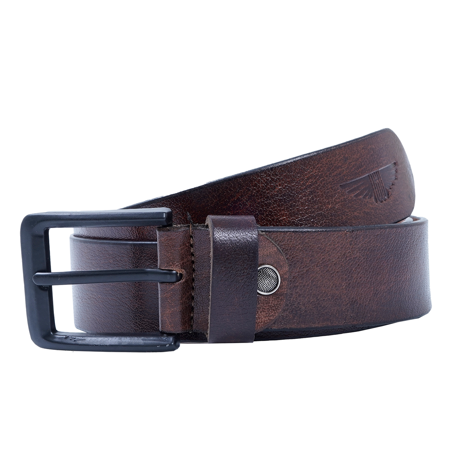 Genuine Leather Belt for Men | Casual Belt | Brown -asset-261