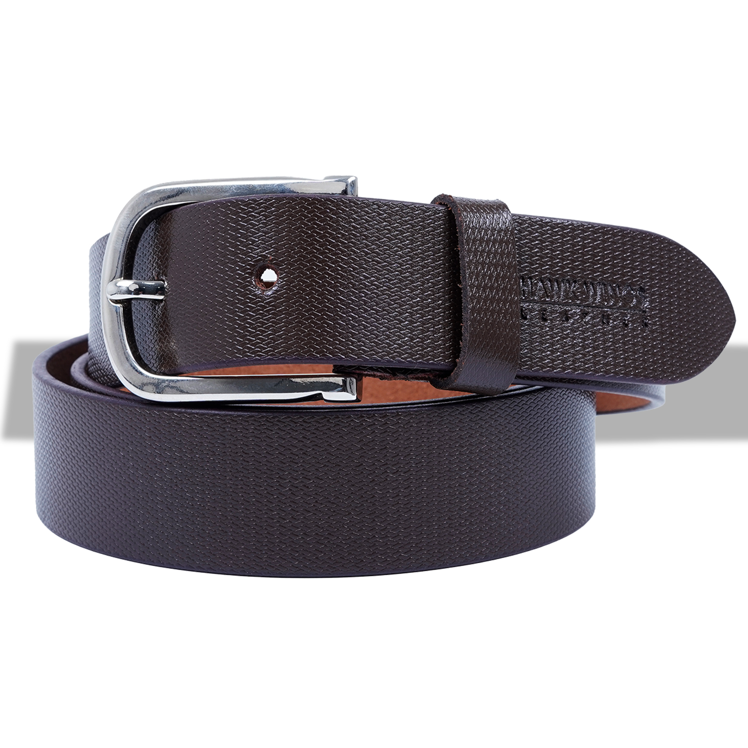  Genuine Leather Belt for Men |Brown| Formal Belt-asset-275