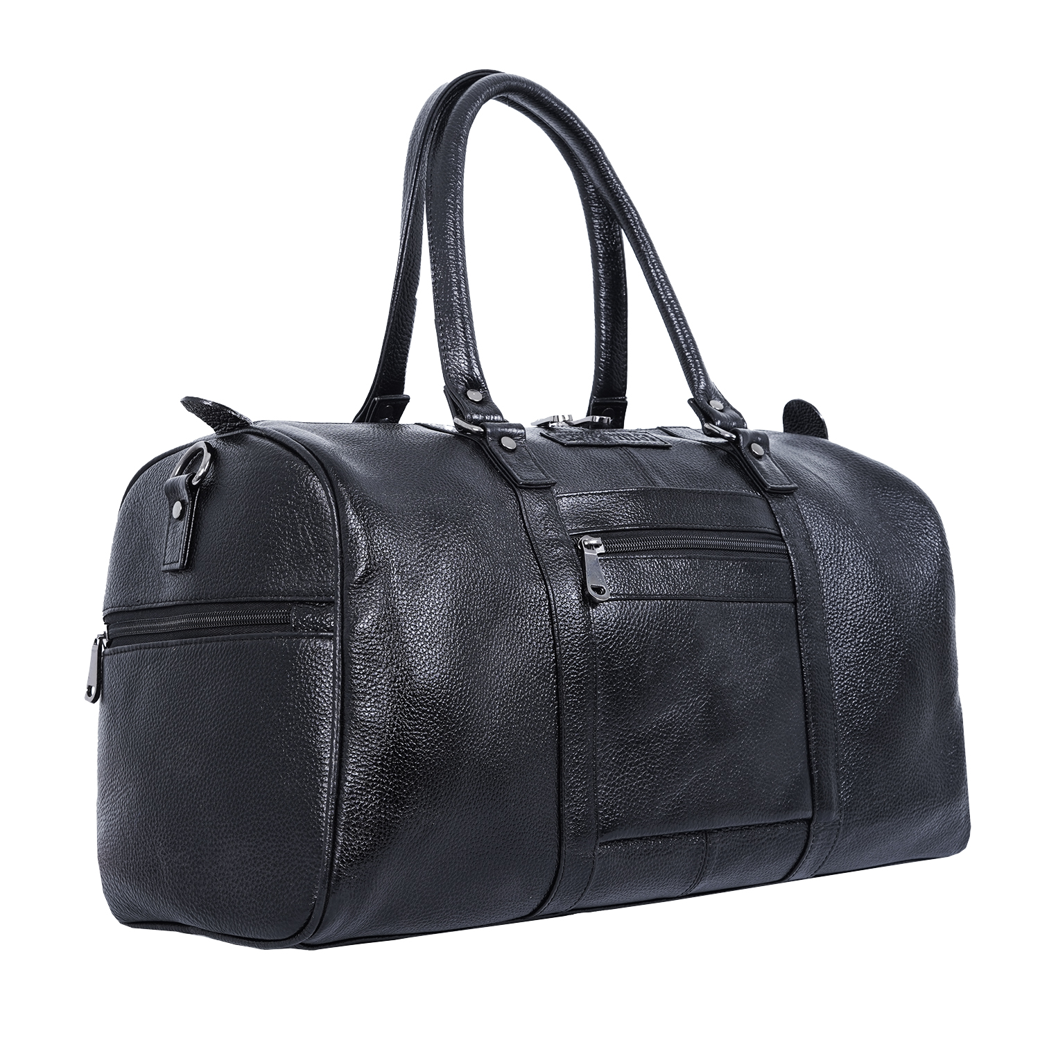 Leather Travel Duffle Bag for Men Women-asset-175