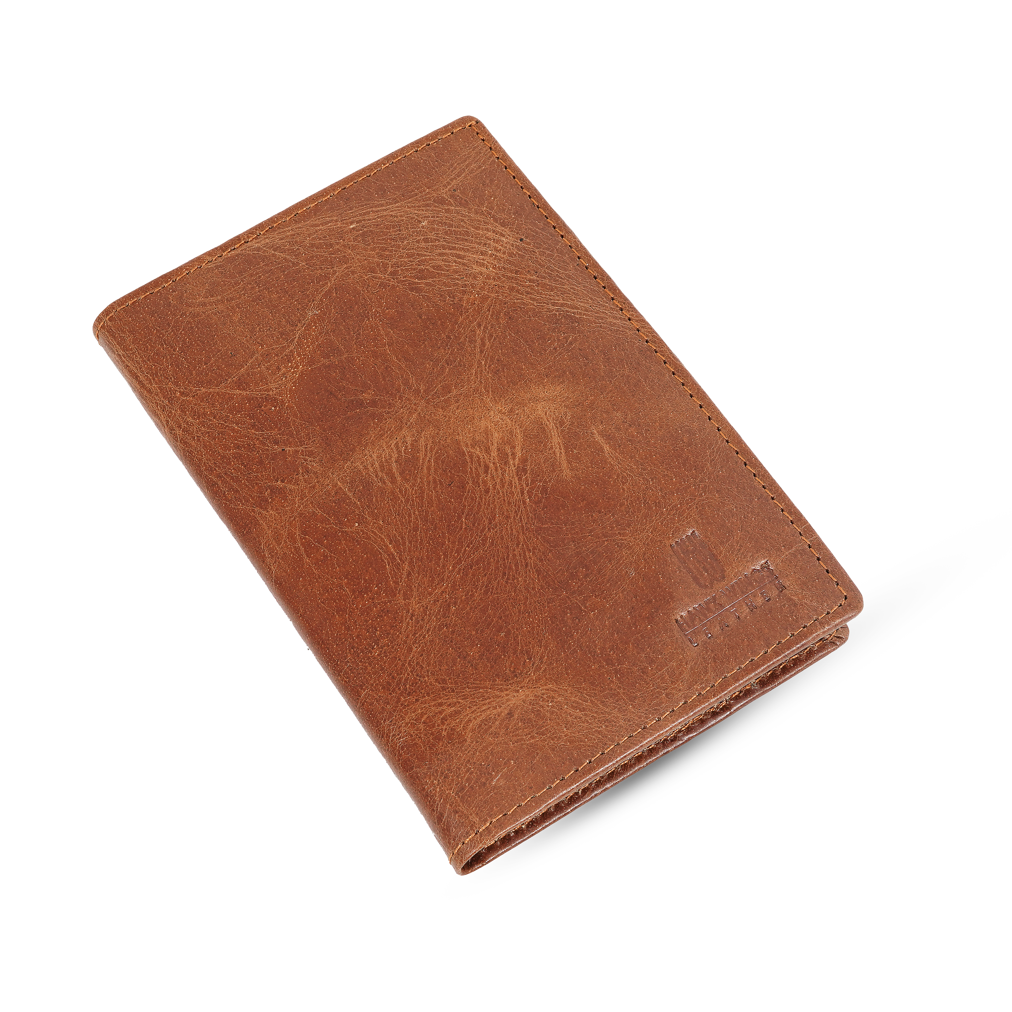  Genuine Leather  Card Holder||Travel Passport Holder (TAN)-asset-580