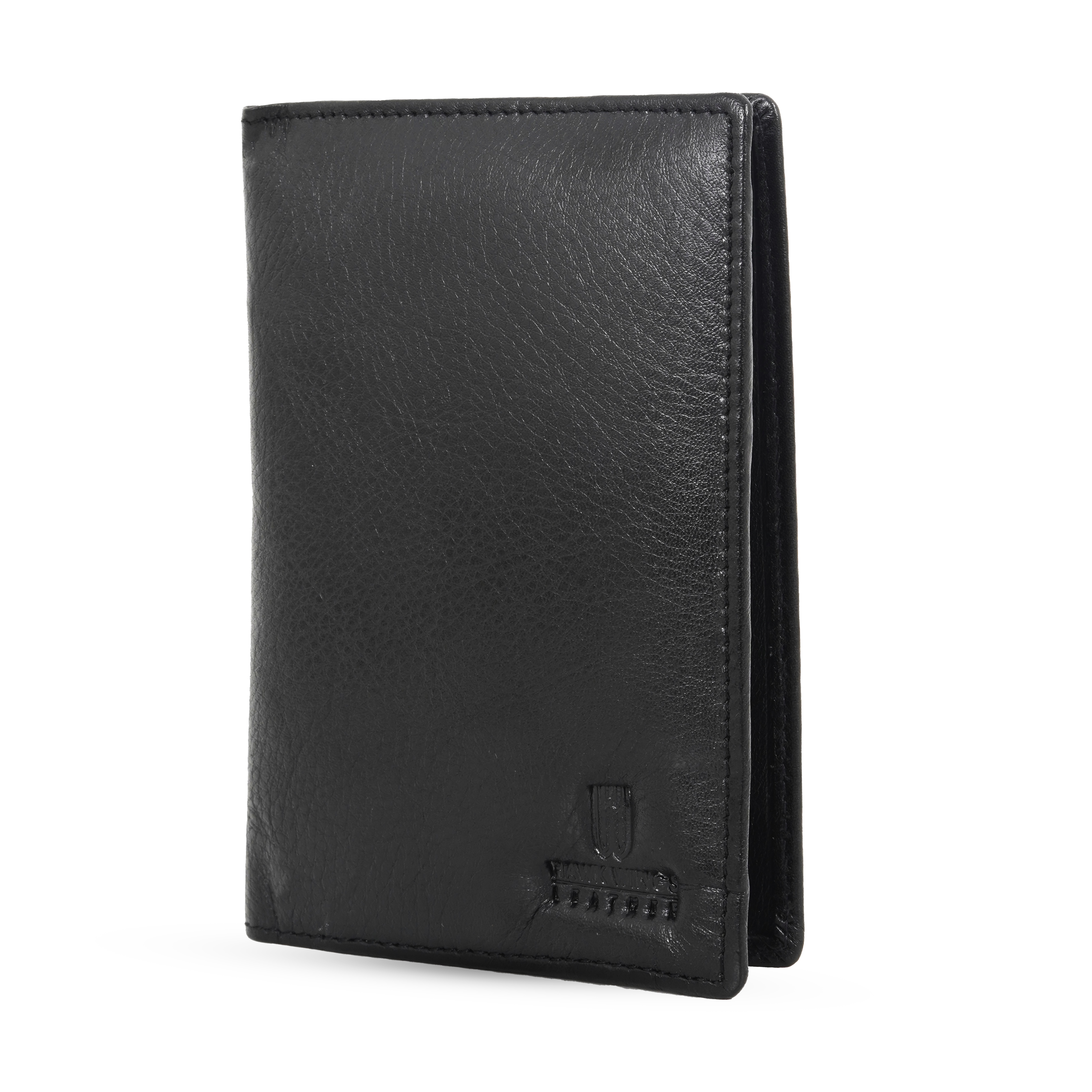 Genuine Leather  Card Holder||Travel Passport Holder (BLACK)-asset-595